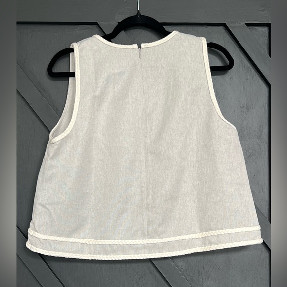 NWT Tuckernuck Flax Brushed Canvas Keating Top, Size Large - Picture 9 of 9